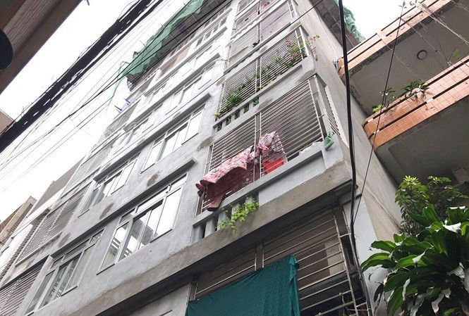 Công trình nhà ở biến thành chung cư mini tại ngõ 122 Vương Thừa Vũ