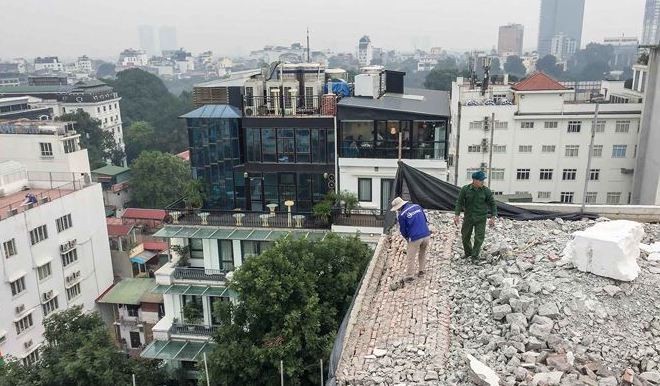 Xử lý công trình vi phạm trật tự xây dựng tại quận Hoàn Kiếm