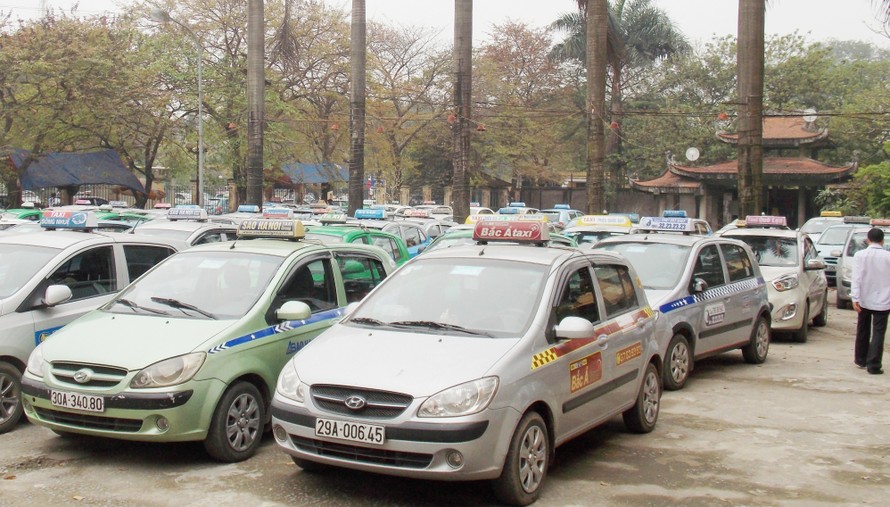 Taxi Hà Nội sẽ được quản lý bằng màu sơn và phần mềm công nghệ