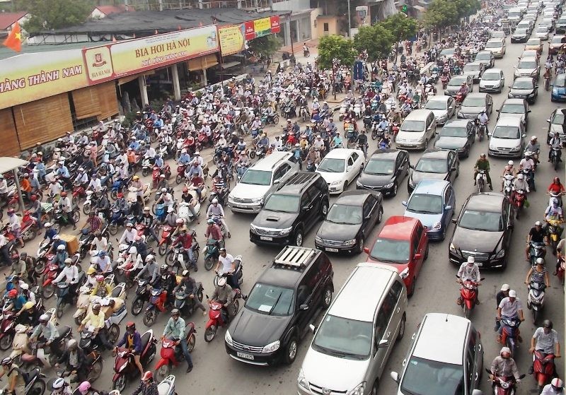 Thành phố Hà Nội được lãnh đạo Chính phủ đồng ý để lập đề án thu phí phương tiện vào nội đô