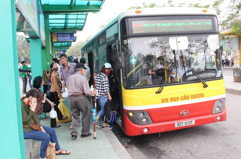 Xe buýt Hà Nội hoạt động 100% từ ngày 4/5