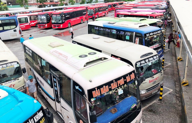 Các bến xe lớn Hà Nội được đề nghị cấp 150 phù hiệu xe tăng cường dịp nghỉ lễ 2/9