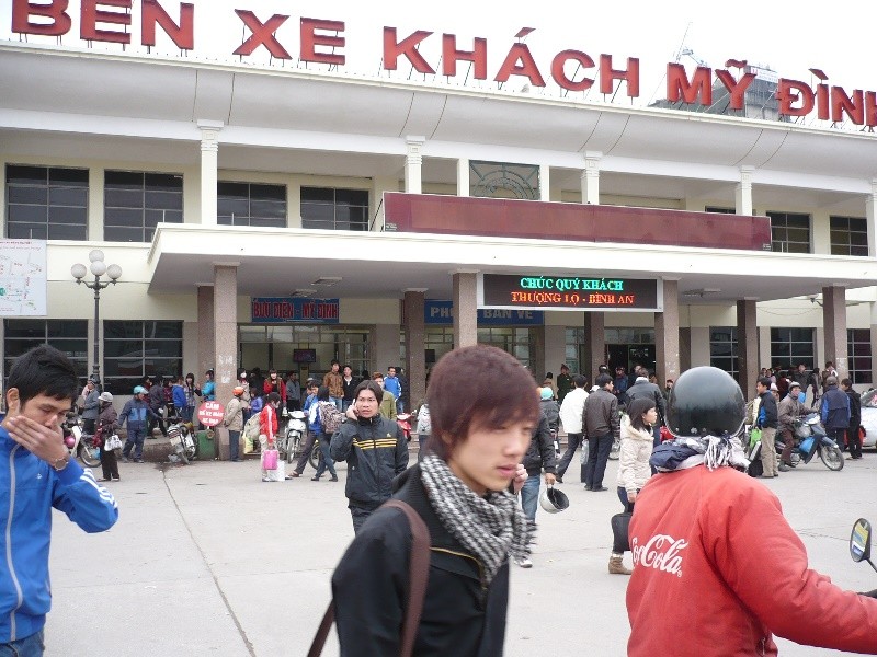 Lượng khách đi lại tại bến xe Hà Nội được dự báo tăng đến 150%. Ảnh: T.Đảng