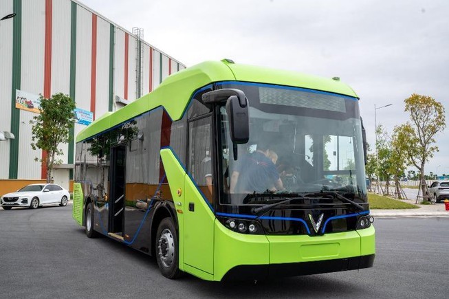 Mẫu xe buýt điện dự kiến vận hành tại Hà Nội