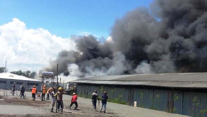 Vụ cháy gây thiệt hại ước tính trên 25 tỷ đồng tại công ty TNHH Vinawood (quận Thủ Đức)