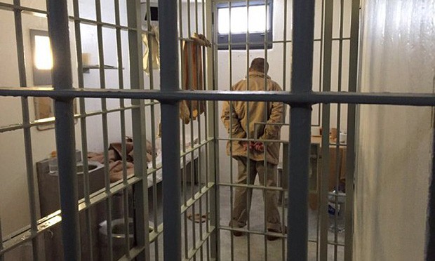 El Chapo trong nhà tù Altiplano. (Ảnh: Telegraph)