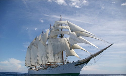  Thuyền Juan Sebastian de Elcano. Ảnh: Armada