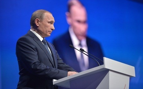 Tổng thống Nga Vladimir Putin (Ảnh: AP)