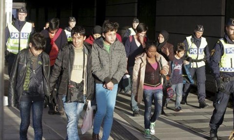 Những người di cư bị bác đơn xin tị nạn đang đối mặt với nguy cơ bị trục xuất khỏi Thụy Điển. - Ảnh: Reuters