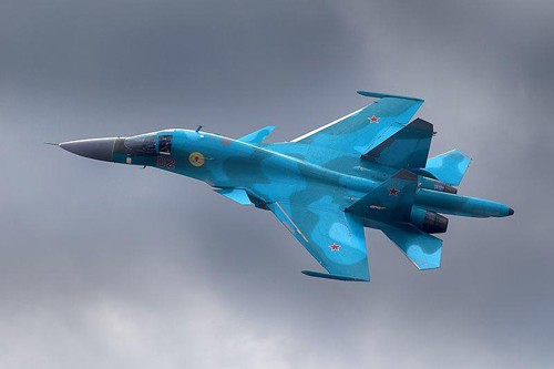 Chiến đấu cơ Su-34 của Nga. Ảnh: Wikipedia
