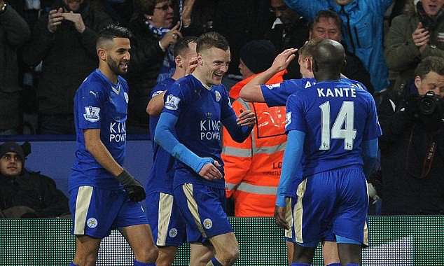 Leicester City đang dẫn đầu bảng xếp hạng sau 24 vòng đấu