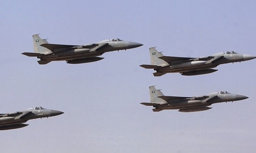Phi cơ thuộc không quân Arab Saudi. Ảnh: Reuters.
