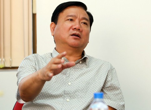 Bí thư Thành ủy TP HCM Đinh La Thăng. Ảnh: C.T