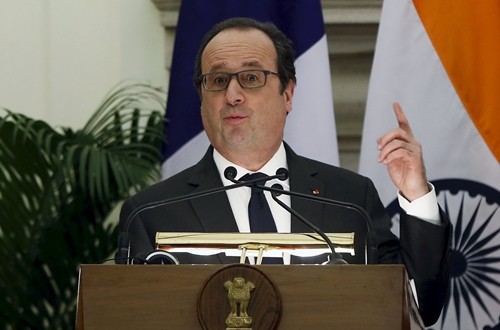 Tổng thống Pháp Francois Hollande. Ảnh: Reuters.