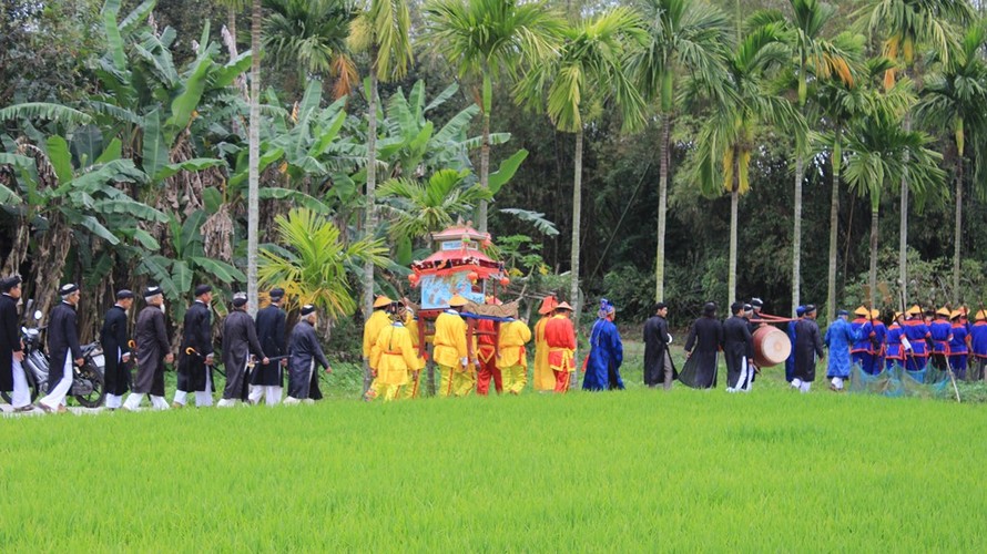 Lễ hội đình làng Túy Loan (xã Hòa Phong, huyện Hòa Vang, TP Đà Nẵng) vừa diễn ra ngày 17/2