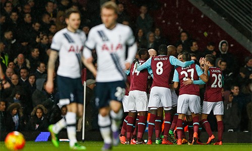 Tottenham hôm qua chỉ là cái bóng nhạt nhoà của chính họ, so với khi toàn thắng sáu vòng trước đó tại Ngoại hạng Anh. Ảnh: Reuters.