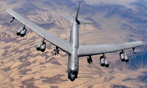Một máy bay ném bom B-52 của Mỹ. Ảnh: US Air Force