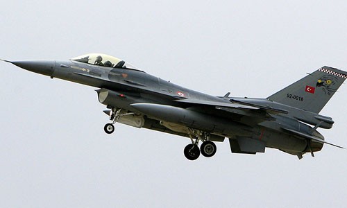 Các máy bay F-16 của Thổ Nhĩ Kỳ tham gia không kích. Ảnh minh họa: Reuters