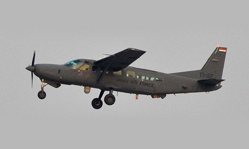 Một chiếc máy bay Cessna 208 Caravan của quân đội Iraq. Ảnh: Military