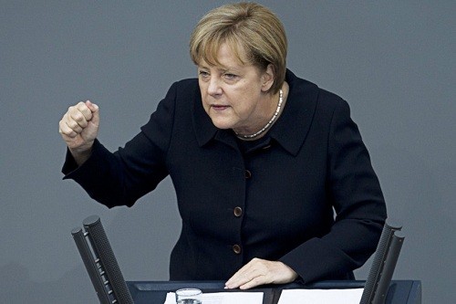 Nữ Thủ tướng Đức Angela Merkel. Ảnh: AFP