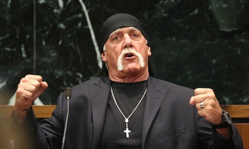 Cựu đô vật Mỹ Hulk Hogan. Ảnh: Reuters