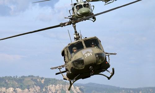 Trực thăng UH-1 của không quân Mỹ. Ảnh: USAF