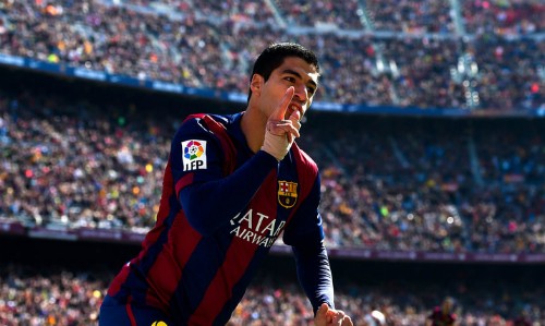 Có Suarez, Barca như "hổ mọc thêm cánh". Ảnh: AFP.