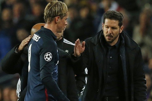  HLV Simeone không đổ lỗi cho Torres. Ảnh: Reuters.