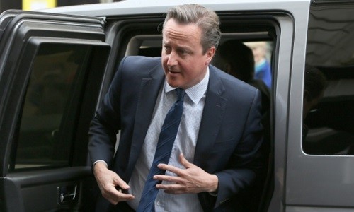 Thủ tướng Anh David Cameron. Ảnh: Reuters