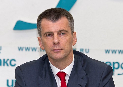 Tỷ phú Nga Mikhail Prokhorov. Ảnh: Wikipedia