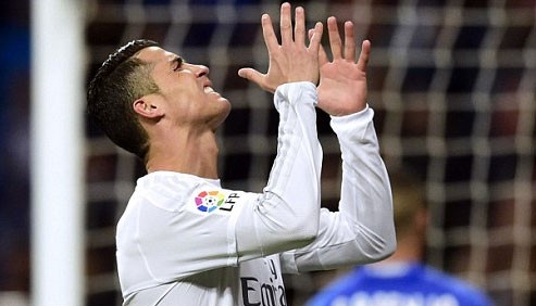 Ronaldo không có được cảm giác tốt nhất trong hai trận vừa qua. Ảnh: Reuters