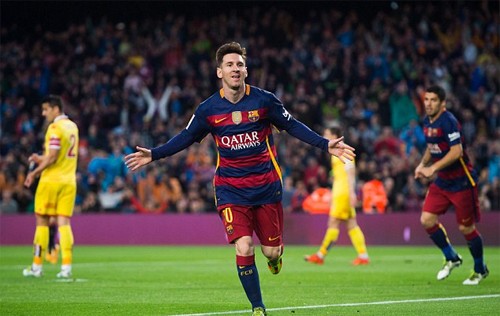 Messi không bị tăng cân như nhiều cầu thủ sắp bước qua tuổi 30. Ảnh: Reuters