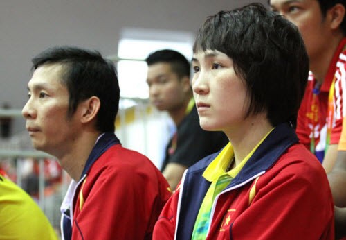 Tiến Minh và Vũ Thị Trang chính thức có mặt ở sân chơi Olympic