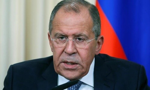 Ngoại trưởng Nga Sergei Lavrov. Ảnh: Reuters