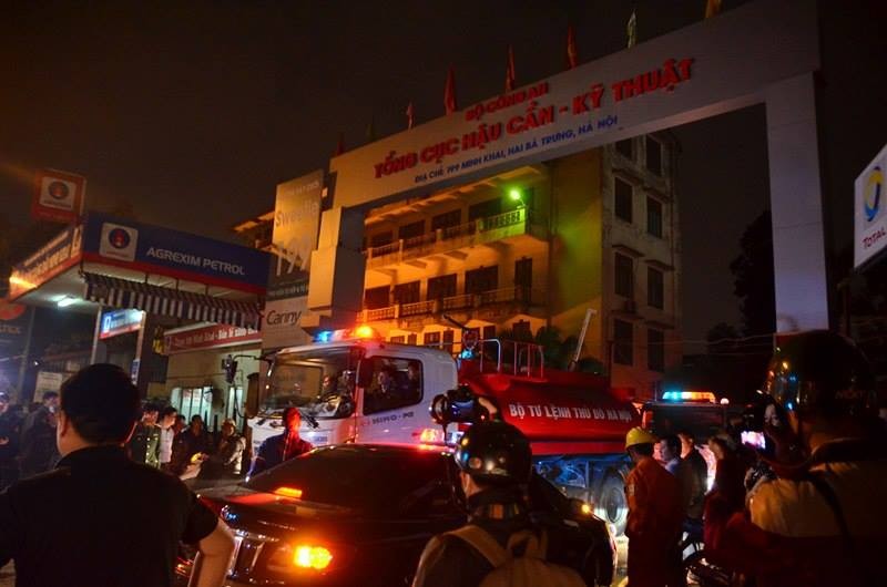 Cháy lớn tại 199 Minh Khai, Hà Nội