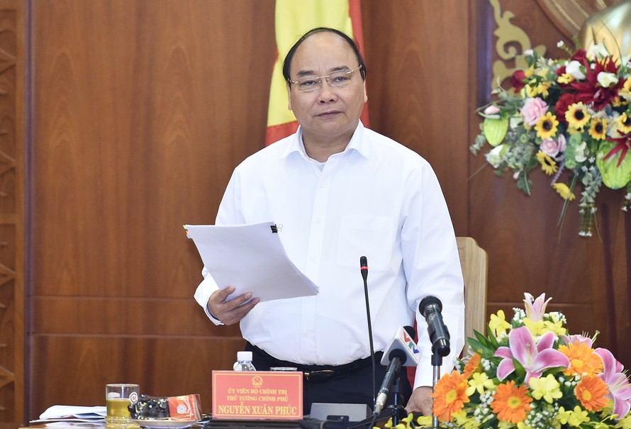 Thủ tướng Nguyễn Xuân Phúc đề nghị Khánh Hòa phải tiếp tục phát triển mạnh doanh nghiệp, khuyến khích khởi nghiệp, coi phát triển doanh nghiệp là then chốt trong phát triển kinh tế.