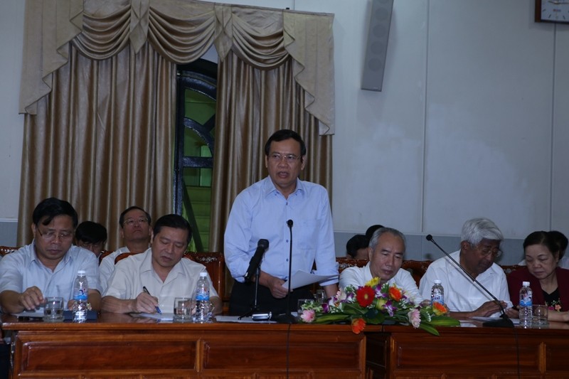 Ông Vũ Trọng Kim, Ủy viên Đoàn Chủ tịch Ủy ban T.Ư MTTQ Việt Nam bày tỏ sự băn khoăn trước việc các đối tượng tham nhũng bỏ trốn 