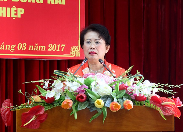 Bà Phan Thị Mỹ Thanh, Phó Bí thư tỉnh ủy Đồng Nai