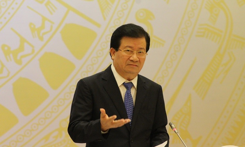 Phó Thủ tướng Trịnh Đình Dũng chủ trì hội nghị. Ảnh VK