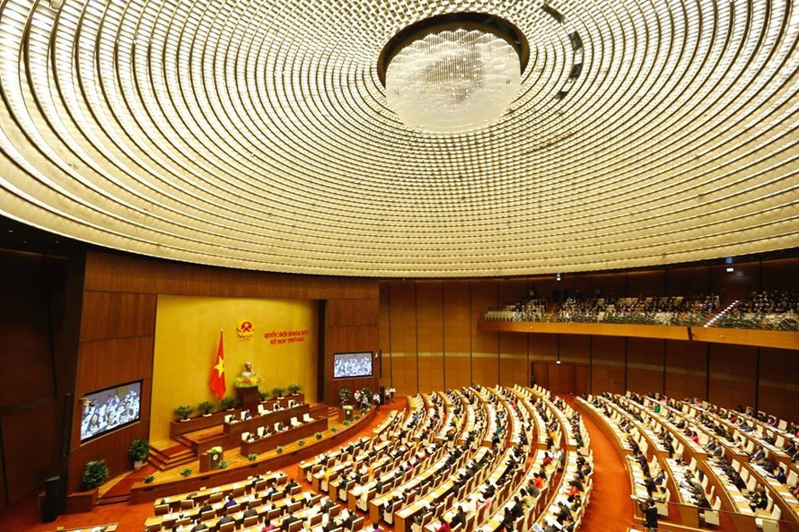 Khai mạc kỳ họp Quốc hội (ảnh Như Ý) 