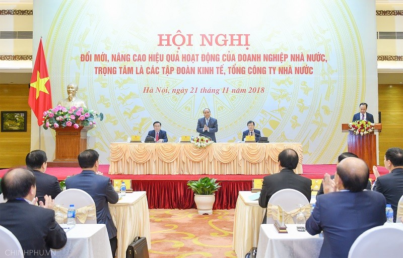 Thủ tướng chủ trì Hội nghị đổi mới, nâng cao hiệu quả hoạt động của DNNN
