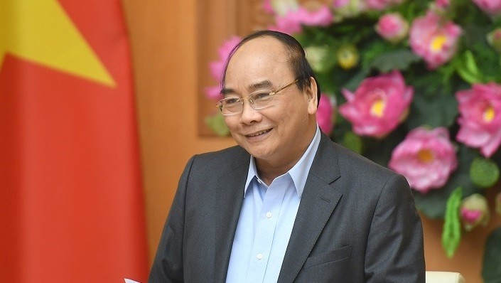 Thủ tướng Nguyễn Xuân Phúc phát biểu (ảnh N.H)