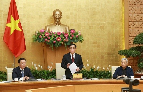 Phó Thủ tướng Vương Đình Huệ chủ trì cuộc họp 