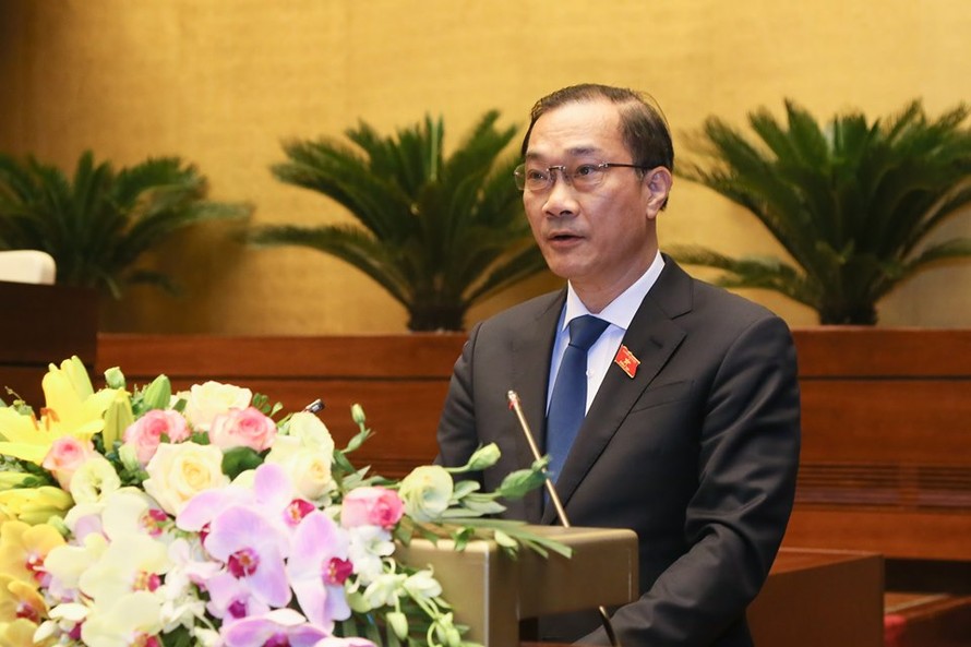 Ông Vũ Hồng Thanh, Chủ nhiệm Uỷ ban Kinh tế Quốc hội (ảnh Như Ý)