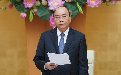Thủ tướng Nguyễn Xuân Phúc kết luận cuộc họp.