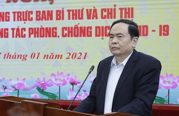 Ông Trần Thanh Mẫn, Chủ tịch Uỷ ban T.Ư MTTQ Việt Nam