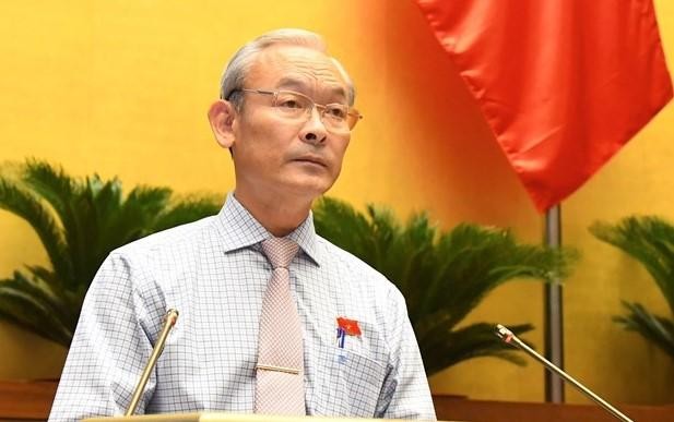 Chủ nhiệm Uỷ ban Tài chính - Ngân sách Nguyễn Phú Cường (ảnh Nhật Minh)