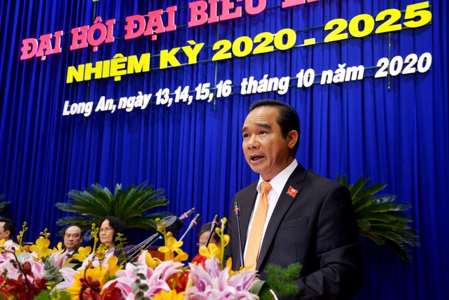 Ông Nguyễn Văn Được được bầu giữ chức Bí thư Tỉnh ủy Long An