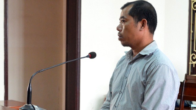 Bị cáo Nguyễn Thanh Tùng tại phiên tòa phúc thẩm