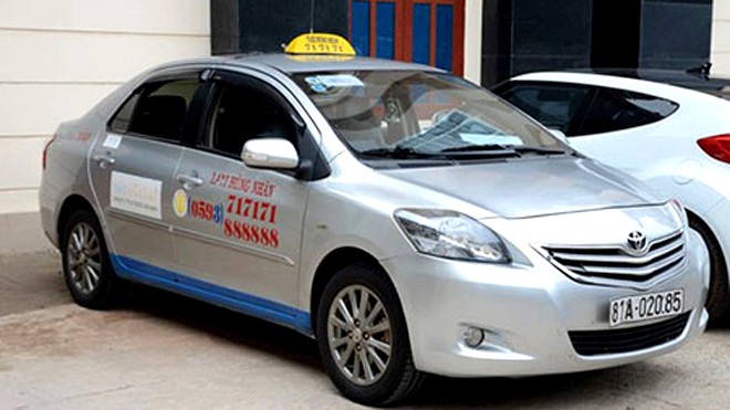 Chiếc taxi Mã Thị Thu Huyền có ý định cướp